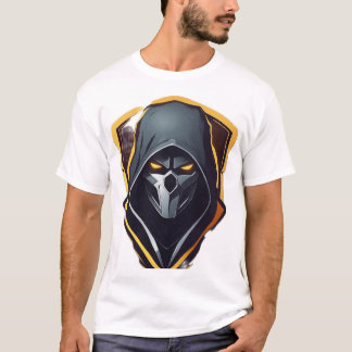 Camiseta gráfica Guay Ghost: espeluznante y elegan