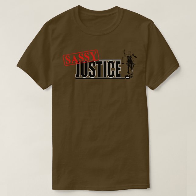 Camiseta Gráfica HD de Sassy Justice (Diseño del anverso)