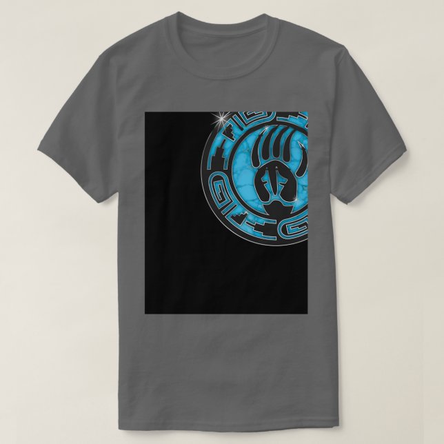 Camiseta Gráfica Hopi Bear Paw (Diseño del anverso)