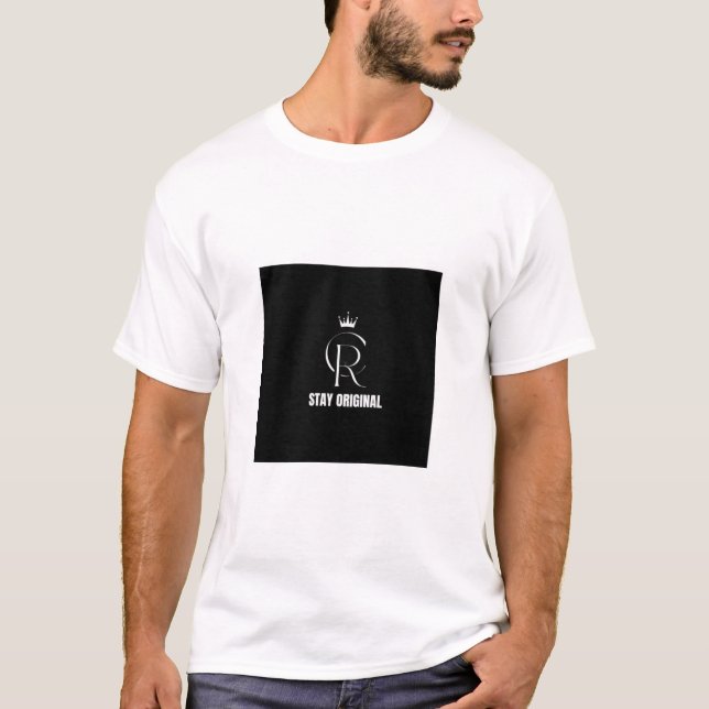 Camiseta gráfica impresa con estilo (Anverso)