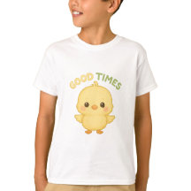 Camiseta gráfica infantil "Buenos Momentos" de Hap