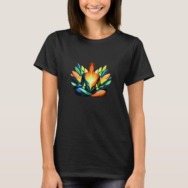 Camiseta gráfica Inner Balance Silhouette | Modern (Anverso)