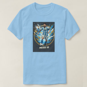 Camiseta gráfica inspirada en Messi