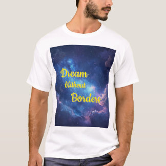 Camiseta gráfica inspiradora del cielo estrellado