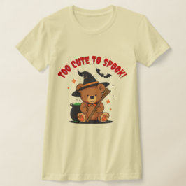 Camiseta Gráfica Kawaii de Bruja