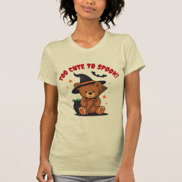 Camiseta Gráfica Kawaii de Bruja