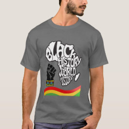 Camiseta Gráfica La Historia Negra Es Historia Mun