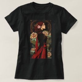 Camiseta gráfica Lady Vieja - Estética Retro