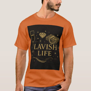 Camiseta gráfica lujosa