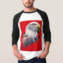 Camiseta gráfica Majestic Eagle Desata tu espíritu