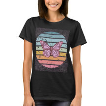 Camiseta gráfica "mariposa" | Elegante