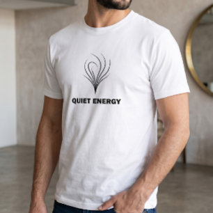 Camiseta Gráfica minimalista de energía silenciosa