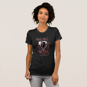 Camiseta gráfica mística gótica para mujeres