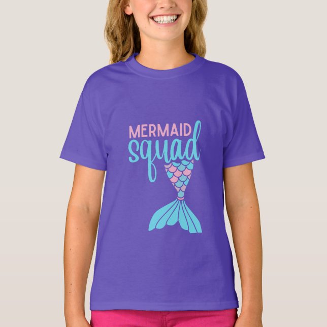 Camiseta Gráfica Mítica de la Escuadrón de Sirenas (Anverso)