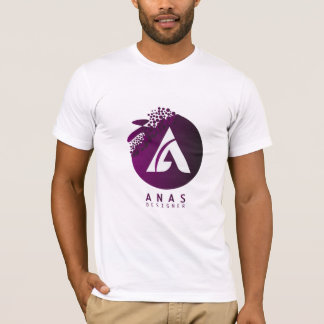Camiseta gráfica moderna para hombre con logotipo