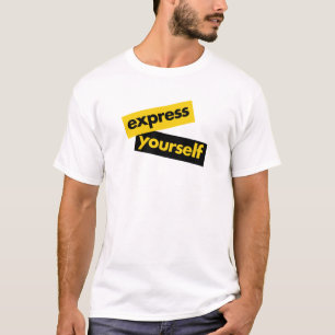 Camiseta Gráfica moderna, vibrante y audaz de Exprésate
