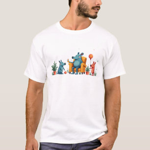 Camiseta gráfica monstruosa Ultra-HD Épica 10K - D