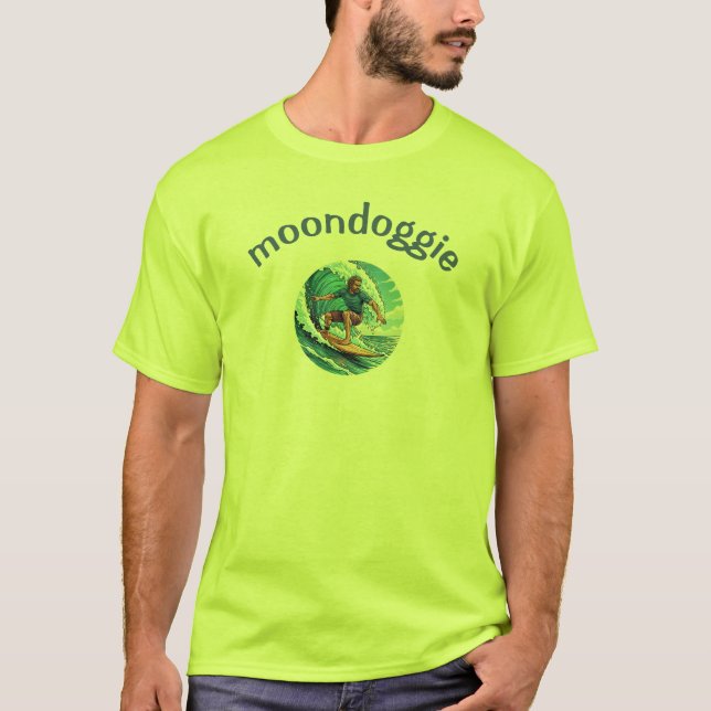 Camiseta gráfica Moondoggie Surfer (Anverso)