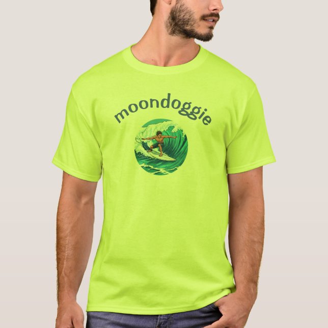 Camiseta gráfica Moondoggie Surfer (Anverso)