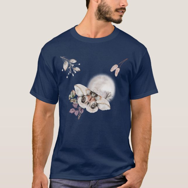 Camiseta Gráfica Moonlit Moth (Anverso)