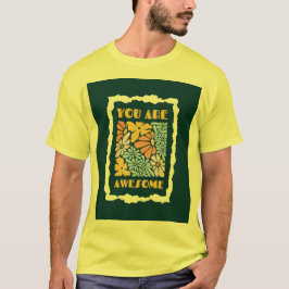 Camiseta gráfica motivacional para hombres