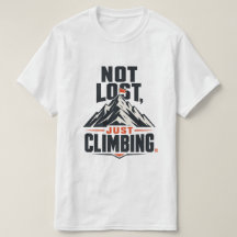 Camiseta Gráfica No Estoy Perdido, Solo Estoy Subi