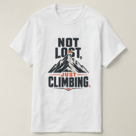 Camiseta Gráfica No Estoy Perdido, Solo Estoy Subi