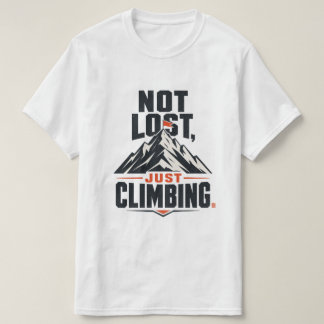 Camiseta Gráfica No Estoy Perdido, Solo Estoy Subi