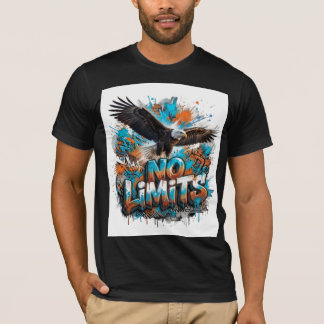 Camiseta gráfica No Limits Eagle | Wil motivaciona