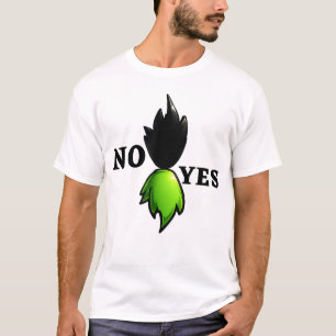 Camiseta gráfica No Yes – Arte abstracto minimalis