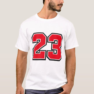 Camiseta Gráfica Número 23 de Estilo Vintage – Ath