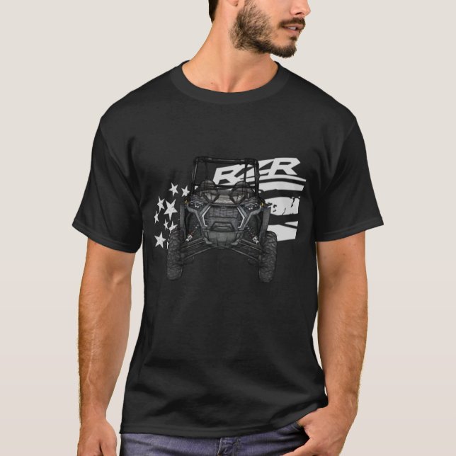 Camiseta Gráfica Onyx Black r z r utv (Anverso)