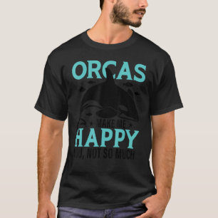 Camiseta Gráfica Orca Para Mujeres Hombres Ballena 7