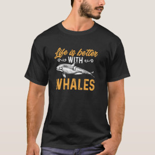 Camiseta Gráfica Orca Para Mujeres Hombres Jóvenes Ballena 