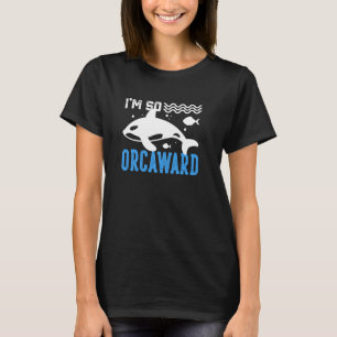Camiseta Gráfica Orca Para Mujeres Hombres Jóvenes Ballena
