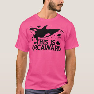 Camiseta Gráfica Orca Para Mujeres Hombres Jóvenes Sudores