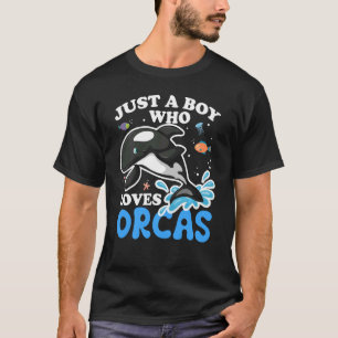 Camiseta Gráfica Orca Para Mujeres Hombres Jóvenes Swea 4