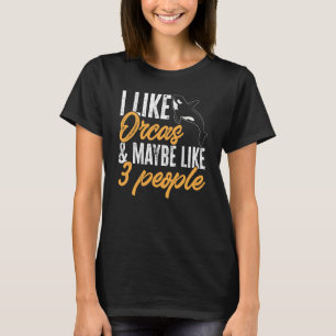 Camiseta Gráfica Orca Para Mujeres Hombres Jóvenes Swea Bal