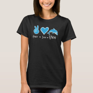 Camiseta Gráfica Orca Para Mujeres Hombres Jóvenes Swea De 