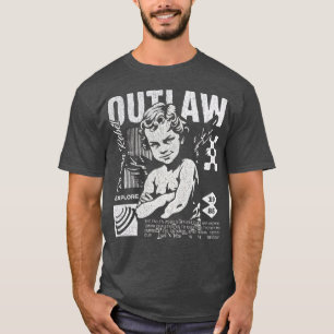 Camiseta gráfica OUTLAW – Rebelión del Ángel Caído