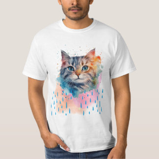 Camiseta gráfica para gatos
