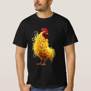 Camiseta gráfica para hombre ADOM "Pasta Chicken"