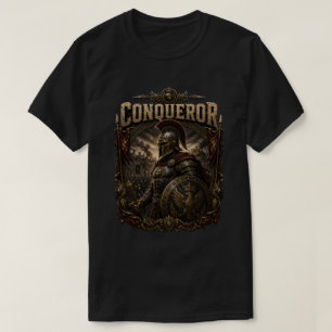 Camiseta gráfica para hombre Conquistador