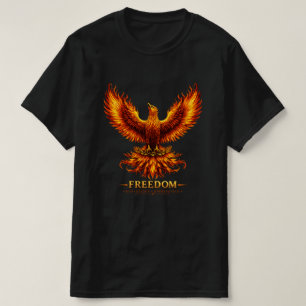 Camiseta gráfica para hombre Freedom Phoenix