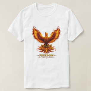 Camiseta gráfica para hombre Freedom Phoenix