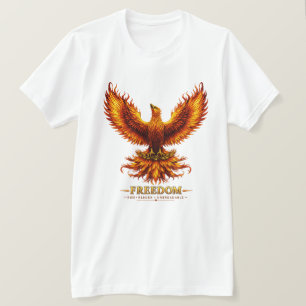 Camiseta gráfica para hombre Freedom Phoenix