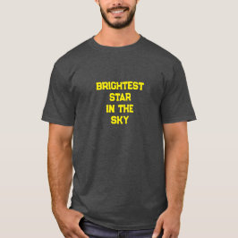 Camiseta gráfica para hombre La estrella más brill