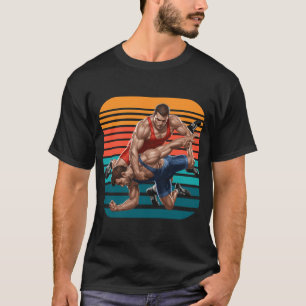 Camiseta Gráfica para Luchador de Lucha Universita