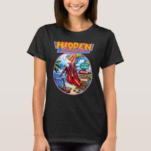 Camiseta gráfica para mujeres Hidden Paradise