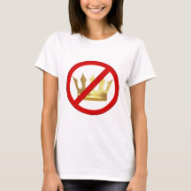 Camiseta gráfica para mujeres No Kings